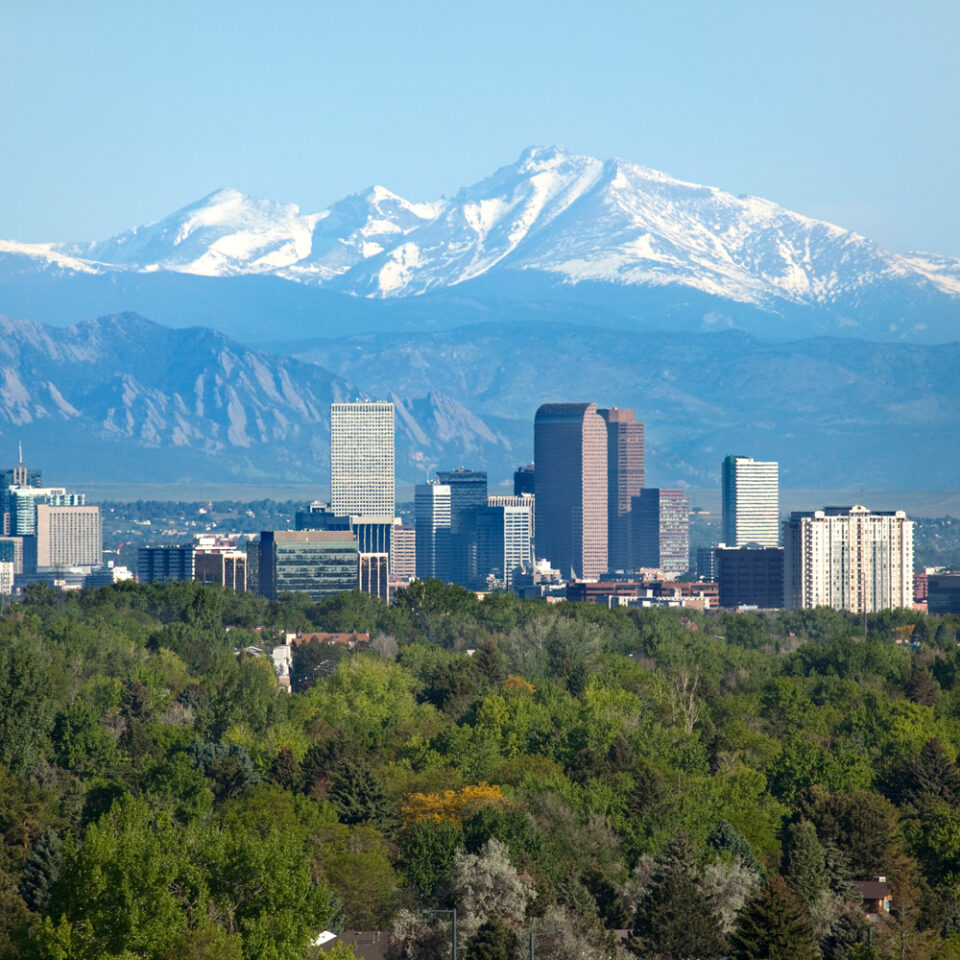 Denver, CO skyline
